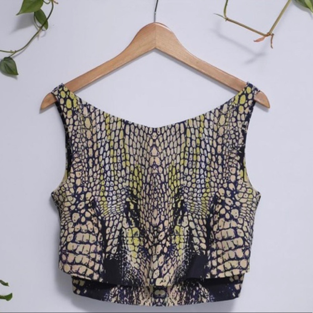 McQ Alexander McQueen Crop Top